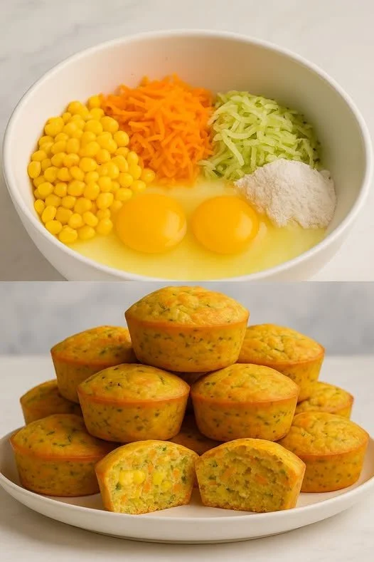 Plato de croquetas de verduras caseras y saludables