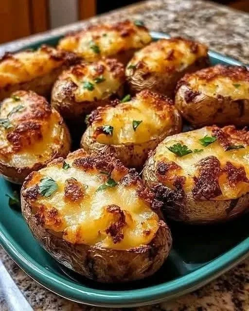Papas ralladas crujientes servidas con una salsa deliciosa