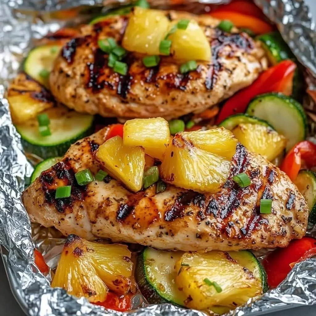 Pechuga de Pollo con Piña, un plato sabroso y refrescante