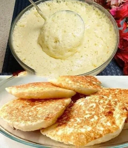 Tortitas con yogur y manzanas, un desayuno saludable y delicioso
